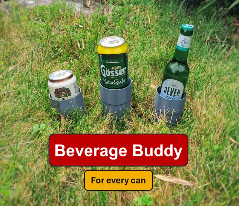 Beverage Buddy (Detachable, Stackable)