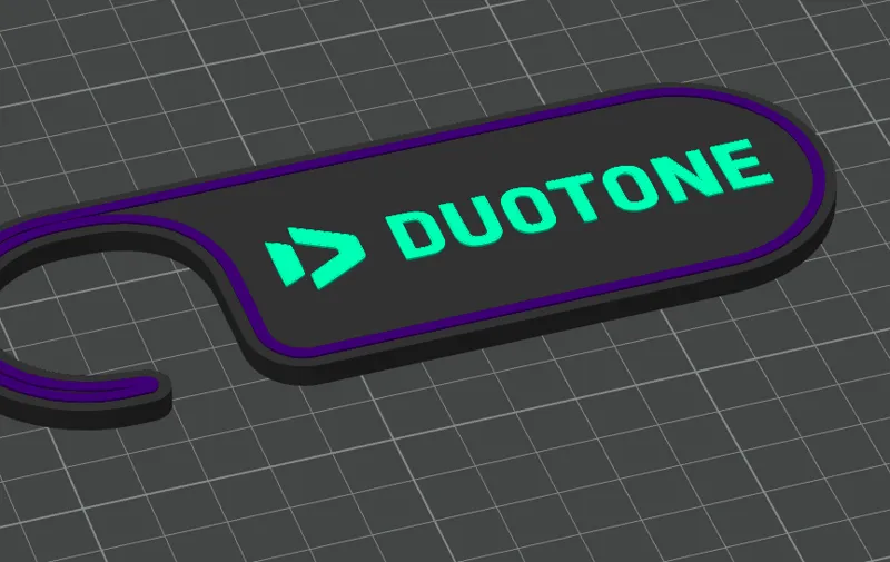 Duotone Door Sign