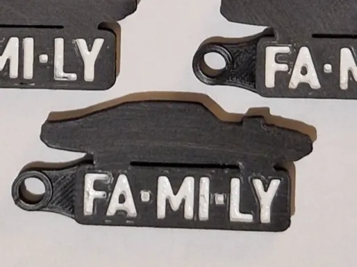"Family" Key Chain