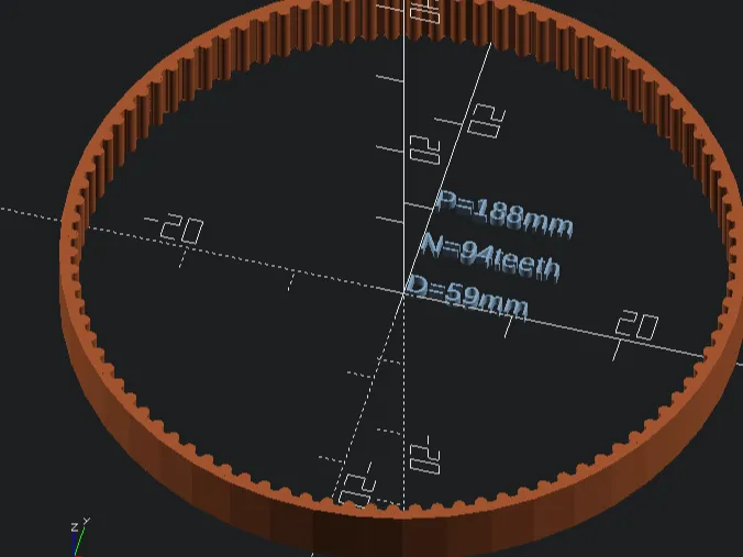 Belt GT2 Close Loop