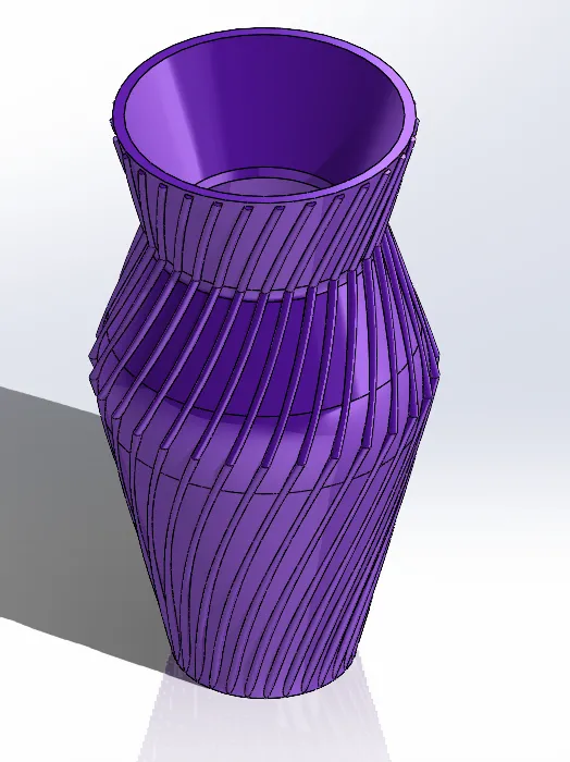 Minimalist decorative vase