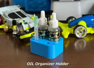 Oil bottle organizer