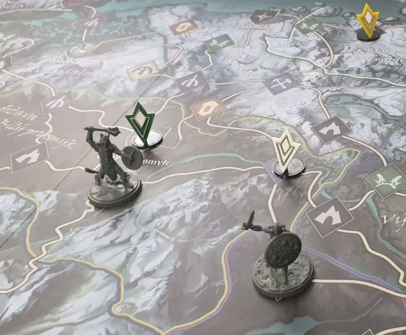 Skyrim marker + Standee for enemies tokens