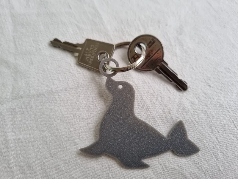 Seal Keychain Animal Cute Keyring Keychain