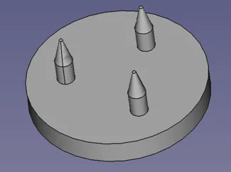 Small spray stand