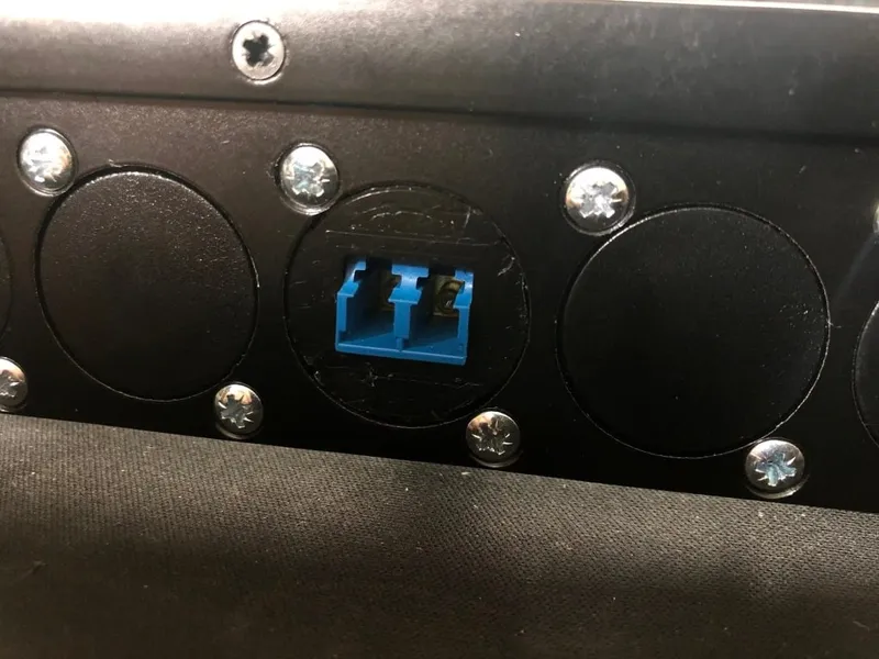 Neutrik D Series LC/SC Fibre Coupler Cutout