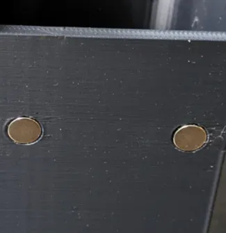 Magnetic Poop Chute using 8x3mm magnets