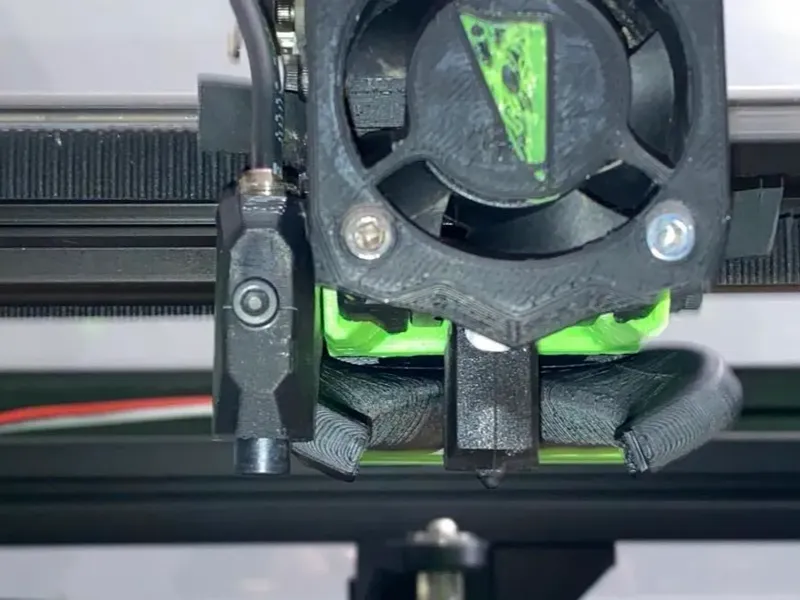 EVA 3 Adapter - Bambu Hotend 40mm Fan