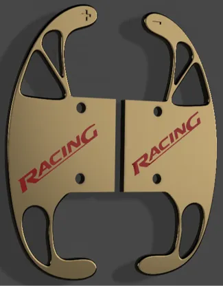 palette volant thrusmaster