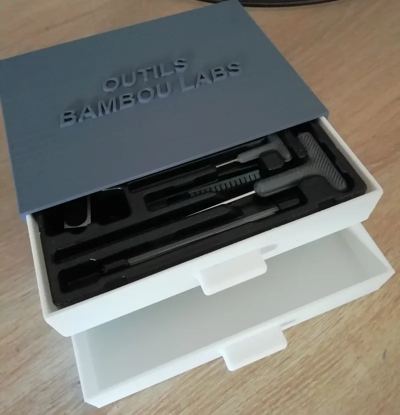 rangement outils Bambu labs
