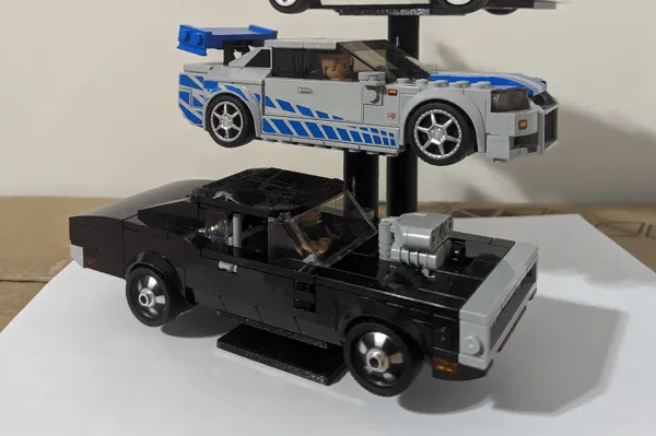 Présentoir modulaire pour sets LEGO Speed Champions