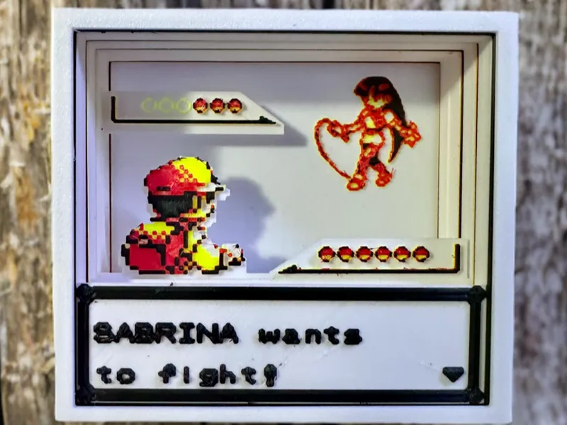 Pokemon Gym Leader Sabrina Encounter 3D Scene
