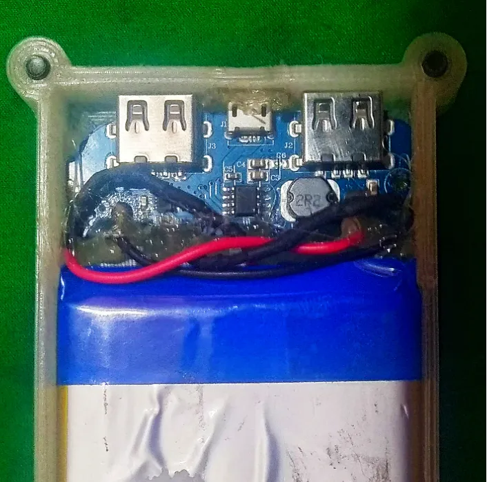Power bank case for BA02C V10 module 