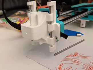 Stable Pen Slider with LM3UU Bearings 