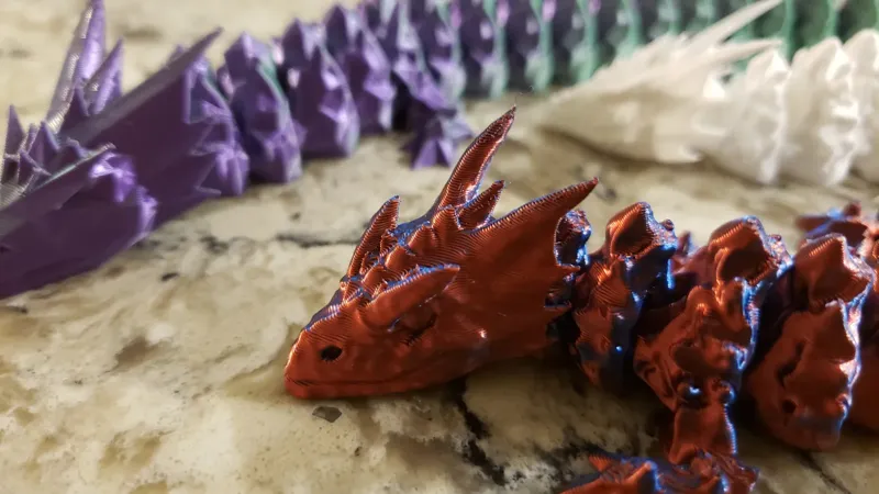 Baby Night Spirit v1.1 Articulated Dragon