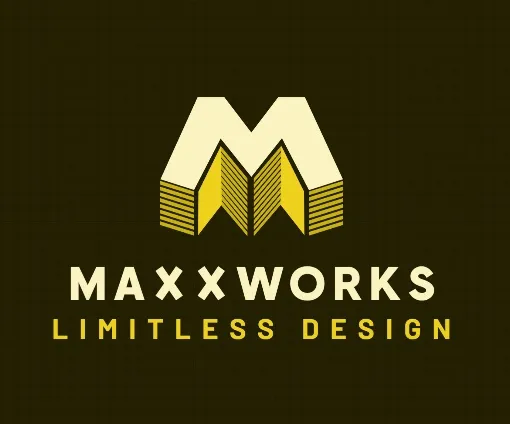 A logo with yellow letters and a black backgroundDescription automatically generated