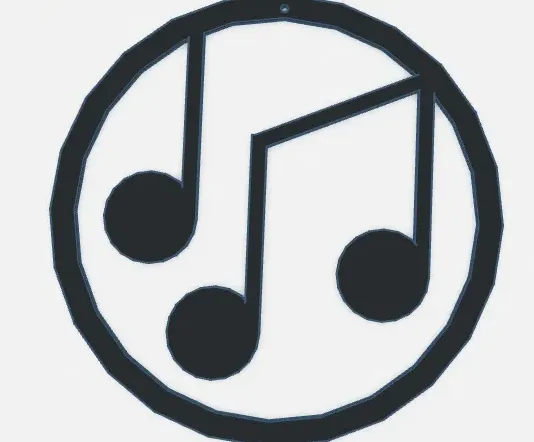 music note display