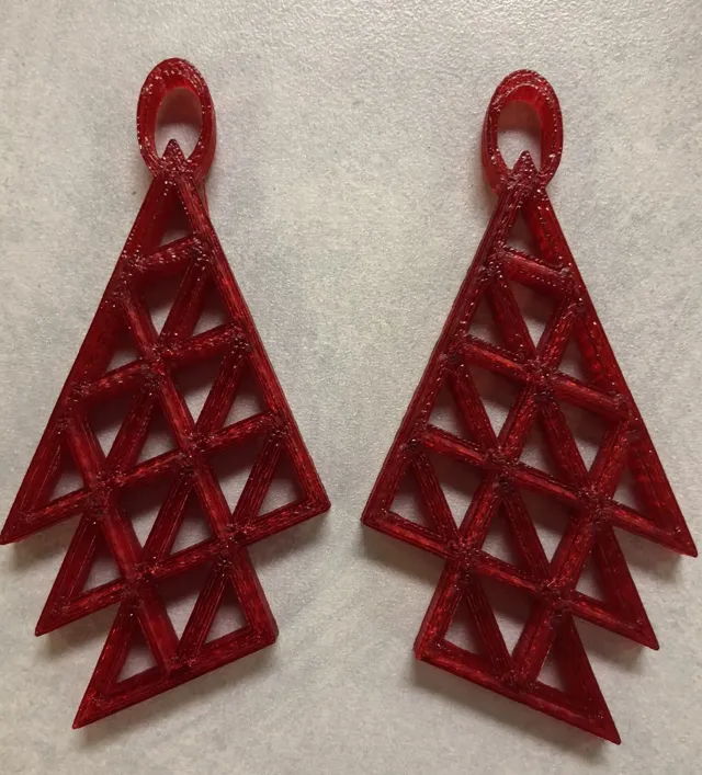 Triangle Hole Earrings