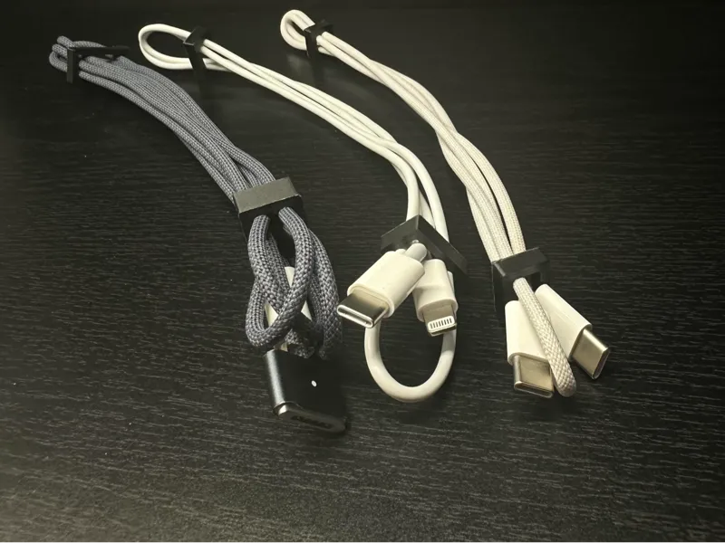 Apple IPhone, IMac, and USB-C Charger Organizers