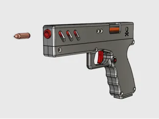 Pistola funcional