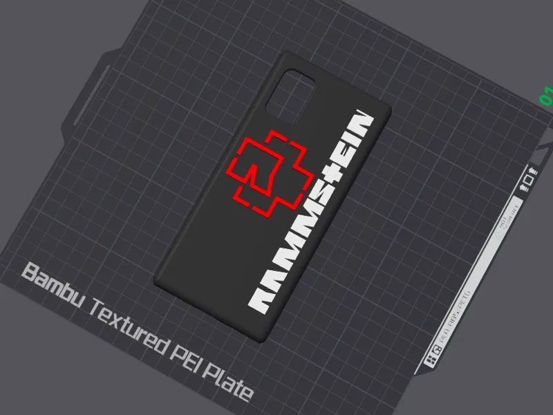 Samsung galaxy A71 case (Rammstein)