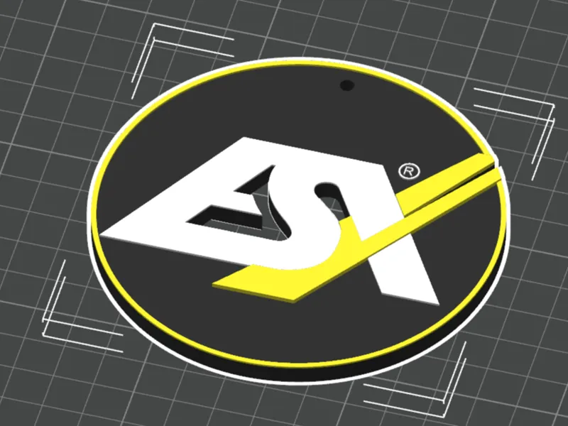 ESX Car Audio Keychain / Trinket