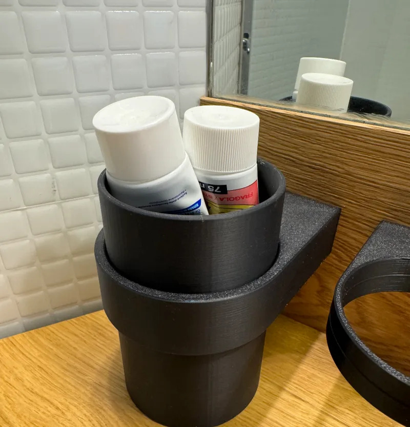 toothpaste holder toothbrush holder camper