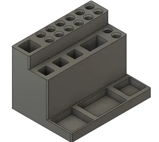 Makeup brushes holder/organizer