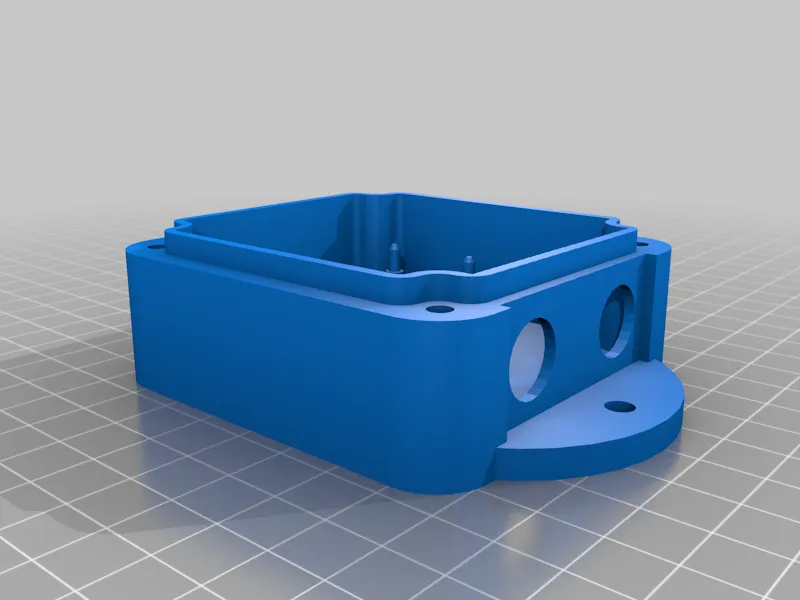 Weatherproof case for NodeMCU with internal mount