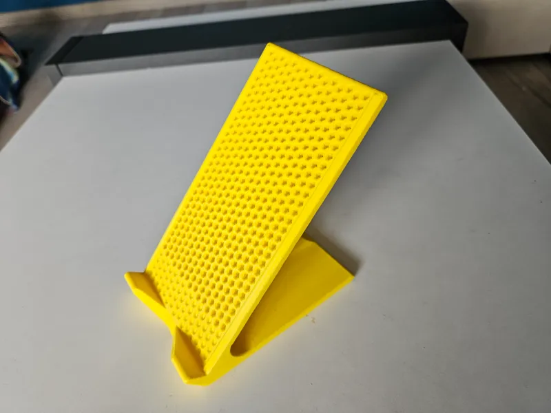 Hexagon phone holder