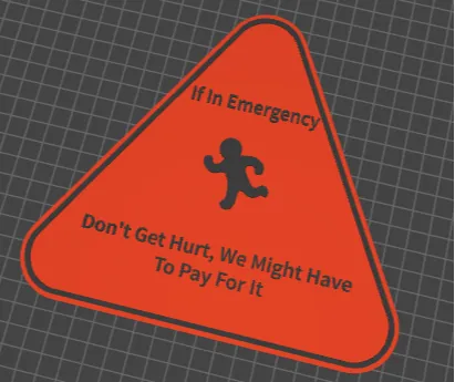 Don't Get Hurt Sign