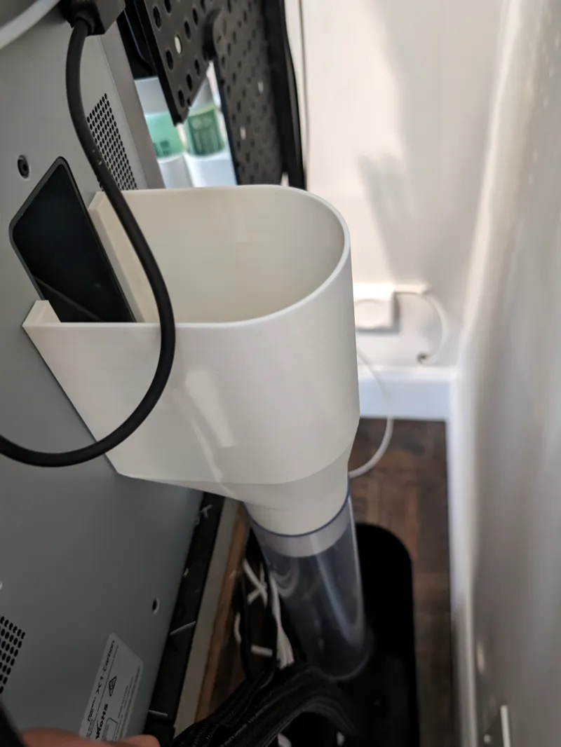 Bambulab Poop Chute Extended strong Magnets