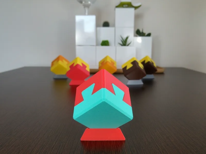 Impossible dovetail puzzle
