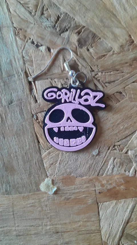 GORILLAZ EARRINGS view 3