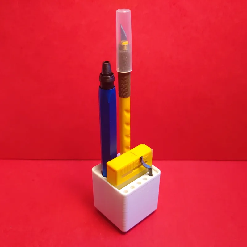 Gridfinity Deburring Tool & Hobby Knife Holder