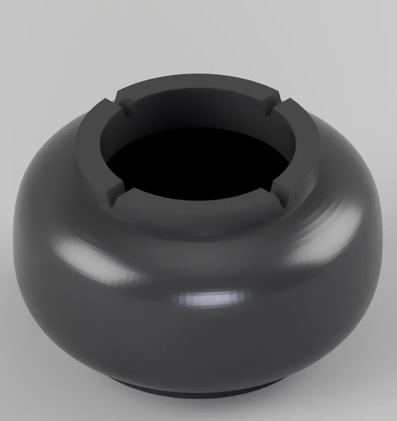 Ashtray Windproof Simple Classic Design