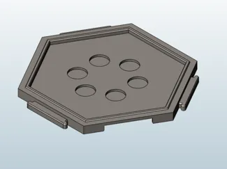 Hexagonal Baseplate