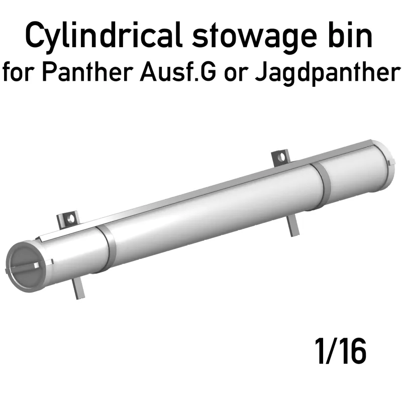 German Panther/Jagdpanther cylindrical stowage bin