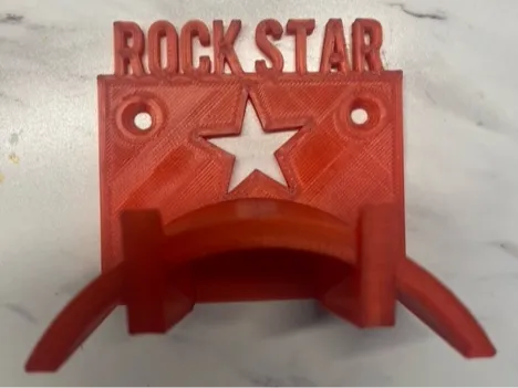 Wall or Desk mount Rockstar Headphone Holder
