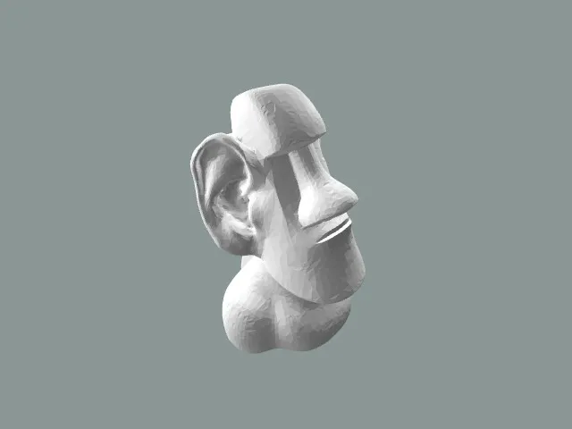 Moai Glasses Holder
