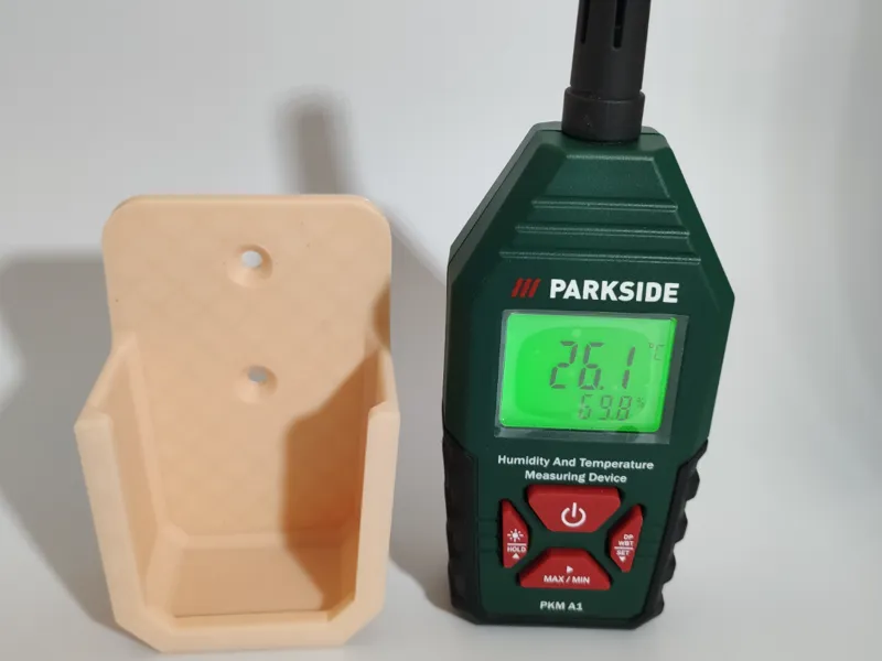 wall digital thermometer holder Parkside