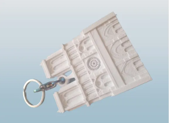 Notre Dame Key Chain