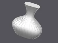 Vase au design organique — photo 1