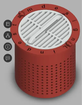 Box for filament spool dryer.