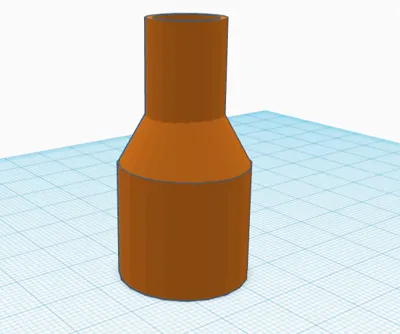 13 mm Male to 20 mm female adapter