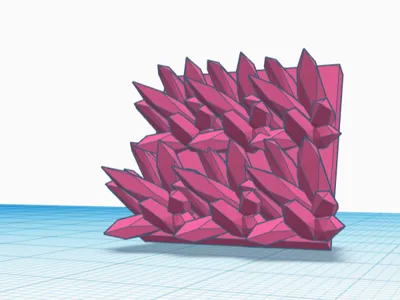 crystal wall