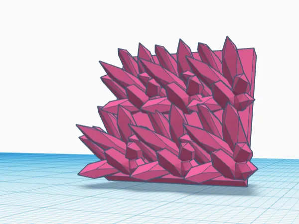 crystal wall