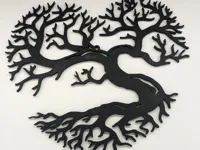 Tableau mural arbre-cœur — photo 1