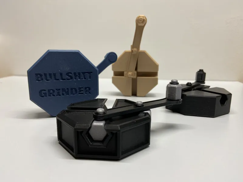 Bullshit Grinder (Fully Printed!) 