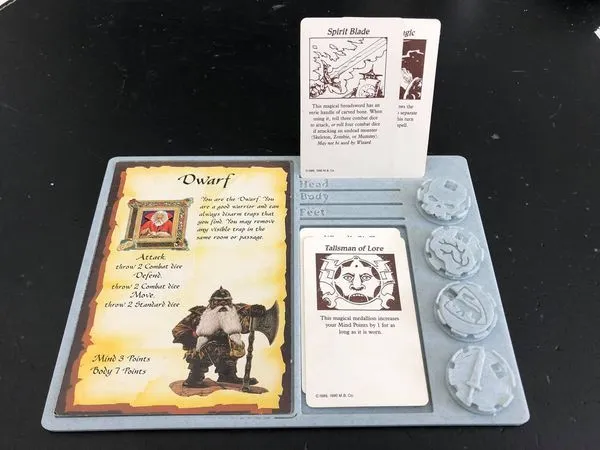 Dashboard Heroquest